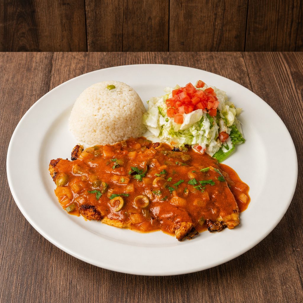 Pescado a la Veracruzana.