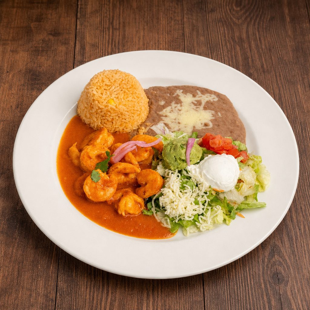 Camarones Rancheros.