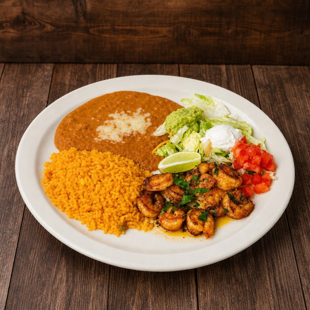 Camarones al Mojo de Ajo.