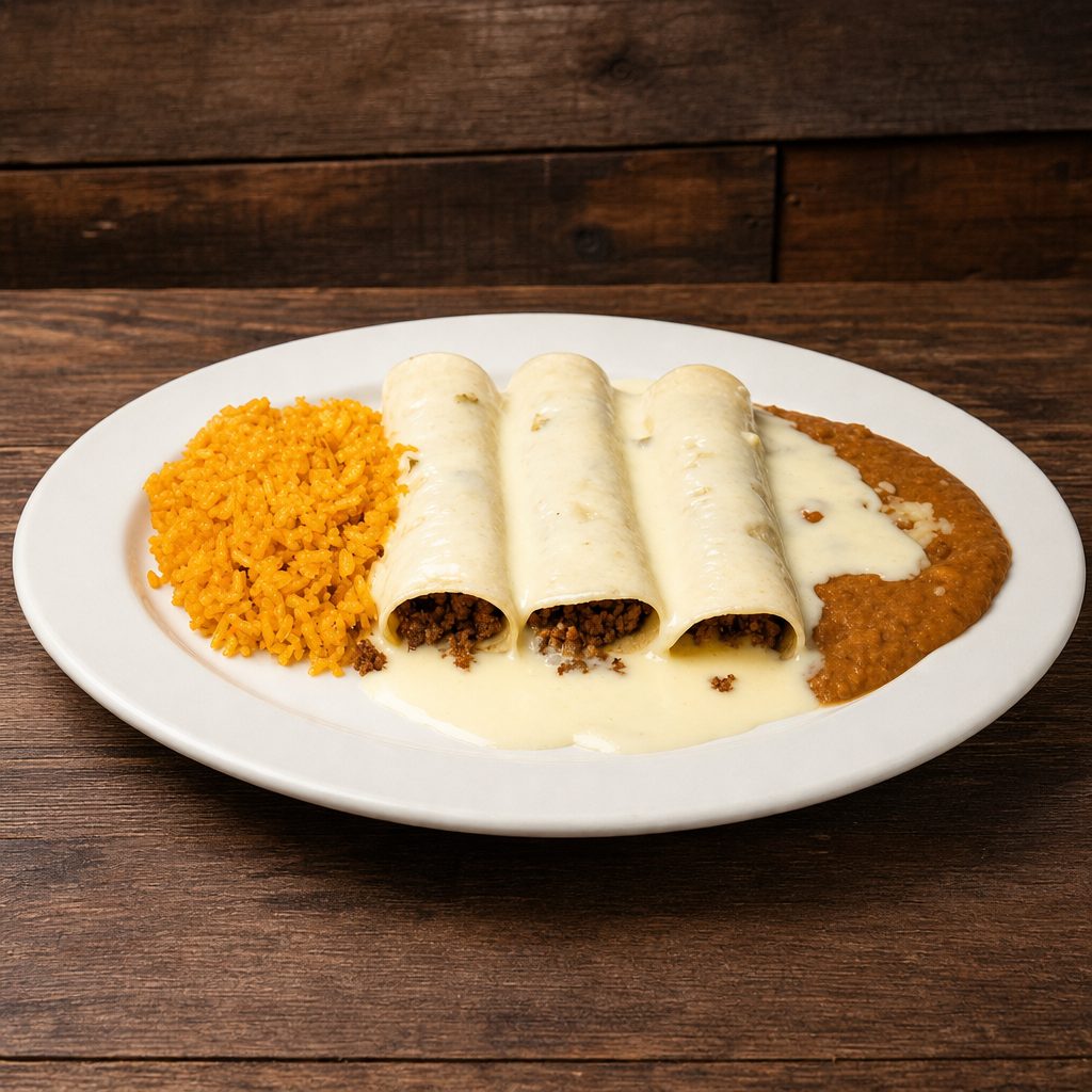 Enchiladas Monterrey.