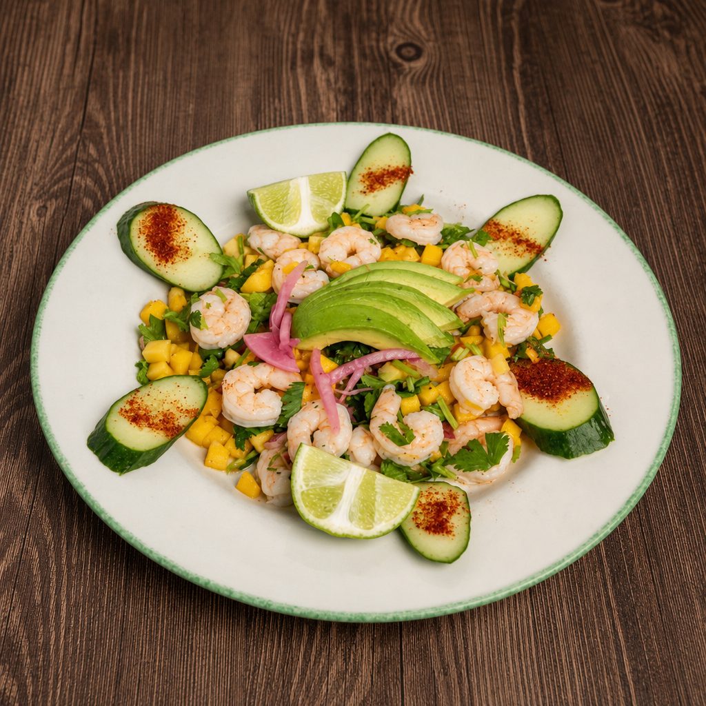 Mango Ceviche.