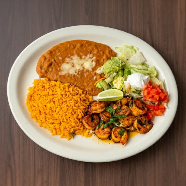 Camarones al Mojo de Ajo.