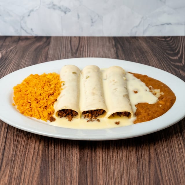 Enchiladas Monterrey.